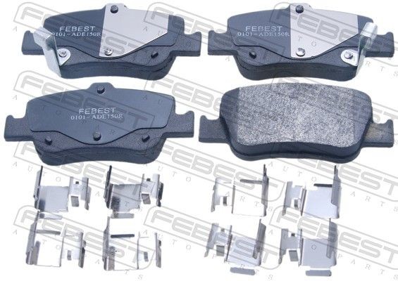 FEBEST Brake pad set Article number: 0101-ADE150R cheaply