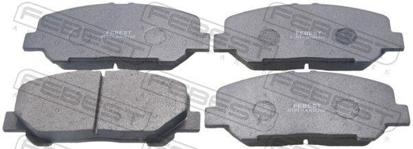 FEBEST Brake pad set Article number: 0101-ANH20F cheaply