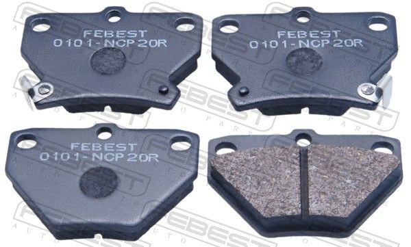 FEBEST Piduriklotsid Artikli number: 0101-NCP20R soodsalt
