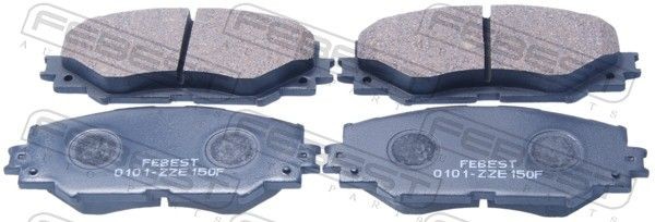 FEBEST Brake pad set Article number: 0101-ZZE150F cheaply