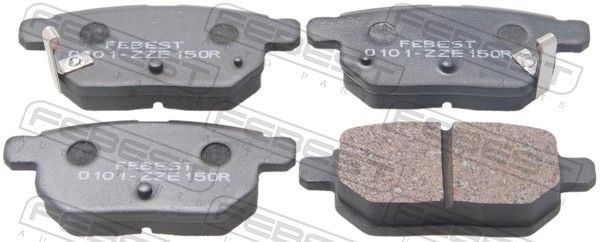 FEBEST Brake pad set Article number: 0101-ZZE150R cheaply
