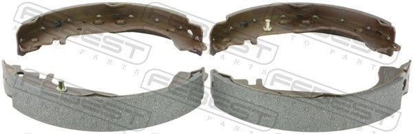 FEBEST Brake Shoe Article number: 0102-NCP30R cheaply