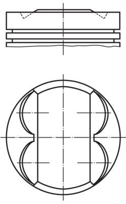 MAHLE ORIGINAL Stempel Varenummer: 011 PI 00105 000 billige