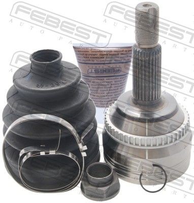 FEBEST Каре, полуоска артикулен номер: 0110-ZZE132A48 евтино