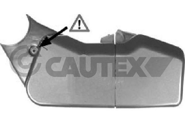 CAUTEX Cover, timing belt Article number: 011074 cheaply