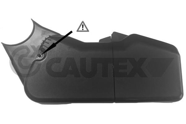 CAUTEX Cover, timing belt Article number: 011106 cheaply