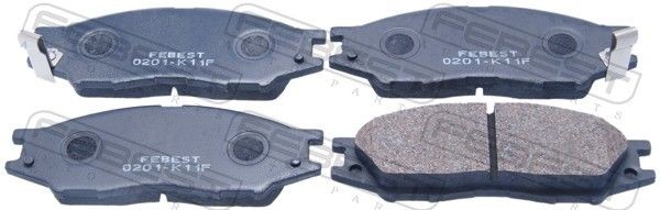 FEBEST Brake pad set Article number: 0201-K11F cheaply