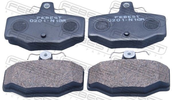 FEBEST Brake pad set Article number: 0201-N16R cheaply