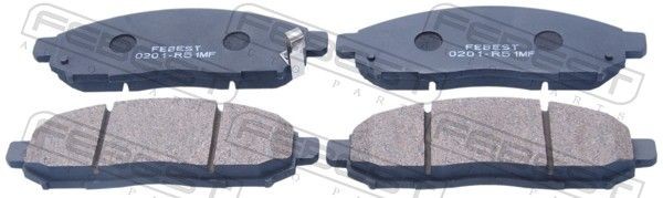 FEBEST Brake pad set Article number: 0201-R51MF cheaply
