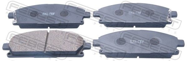 FEBEST Brake pad set Article number: 0201-T30F cheaply