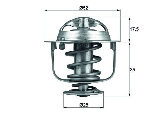 MAHLE ORIGINAL 021 TO 14651 100 Õliühendus, kompressor MODUS 1.5 dCi 106 HP Diisel