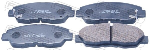 FEBEST Brake pad set Article number: 0301-RD5F cheaply