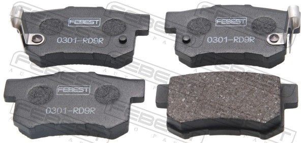 FEBEST Brake pad set Article number: 0301-RD9R cheaply