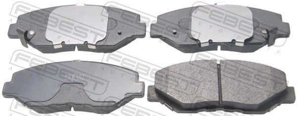 FEBEST Brake pad set Article number: 0301-RDF cheaply