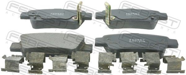 FEBEST Brake pad set Article number: 0301-RER cheaply