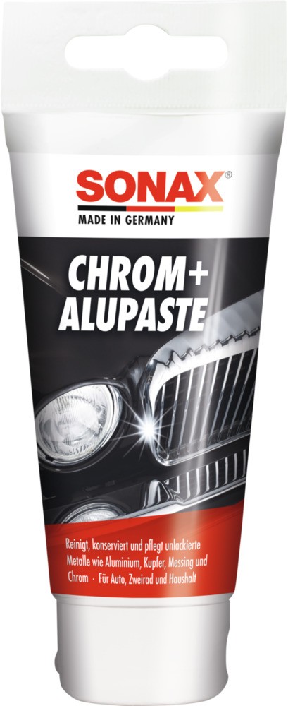 SONAX Chrome Polish Chrome & alu paste Article number: 03080000 cheaply