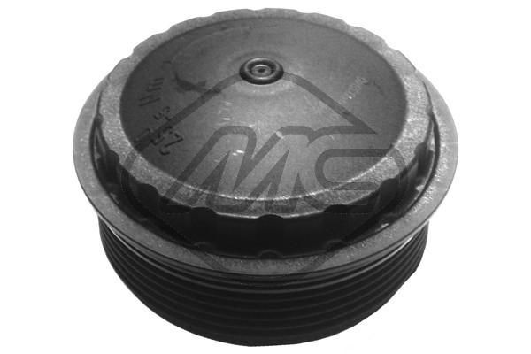 Metalcaucho 03840 Deksel, oljefilterbeholder TRANSIT 2.4 DI 90 HK Diesel 2006
