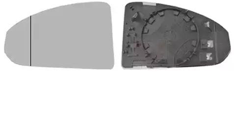 VAN WEZEL Mirror Glass, outside mirror Article number: 0387837 cheaply