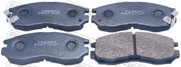 FEBEST Brake pad set Article number: 0401-CJF cheaply