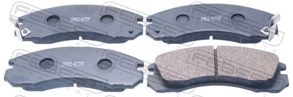 FEBEST Brake pad set Article number: 0401-K77F cheaply