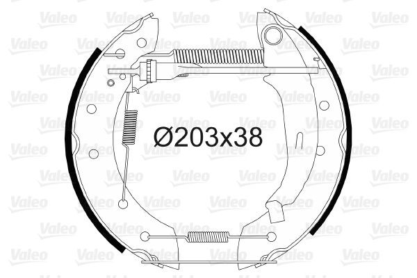 VALEO Headlight Article number: 043031 cheaply