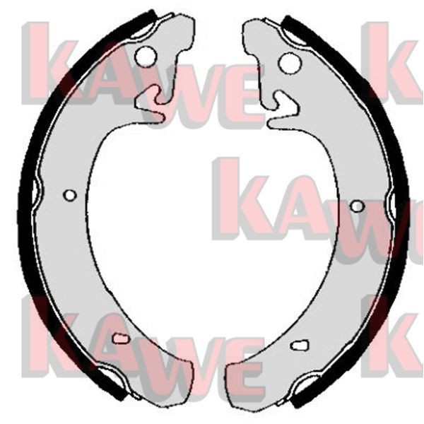 KAWE Brake Shoe Set Article number: 04830 cheaply