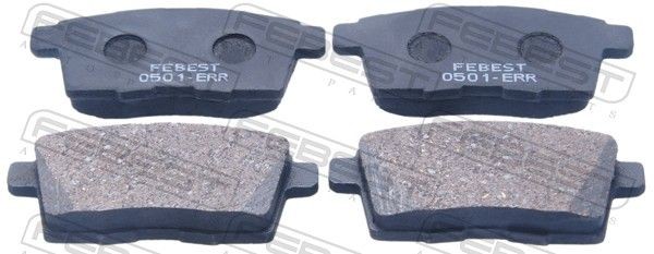 FEBEST Brake pad set Article number: 0501-ERR cheaply