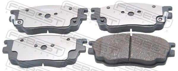 FEBEST Brake pad set Article number: 0501-GGF cheaply