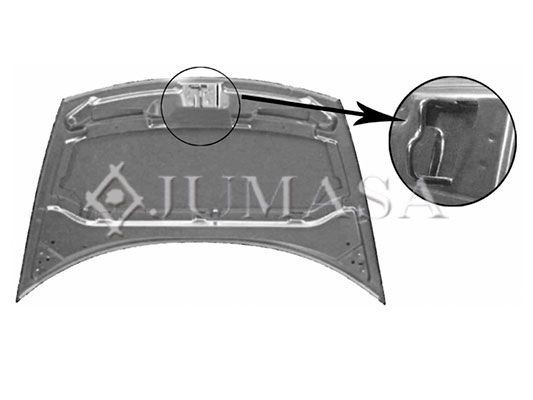 JUMASA Bonnet Article number: 05031060 cheaply