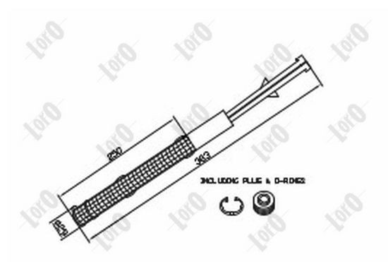 ABAKUS Tørfilter aircondition Varenummer: 053-021-0004 billige