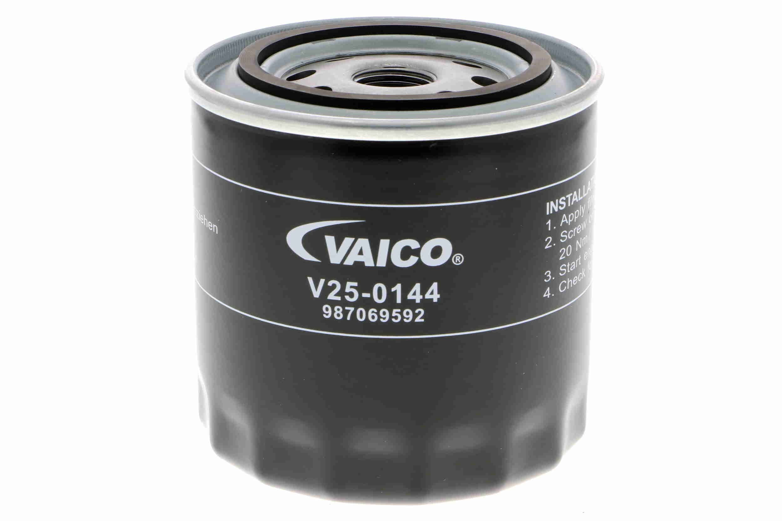 VAICO Oil filter Article number: V25-0144 cheaply