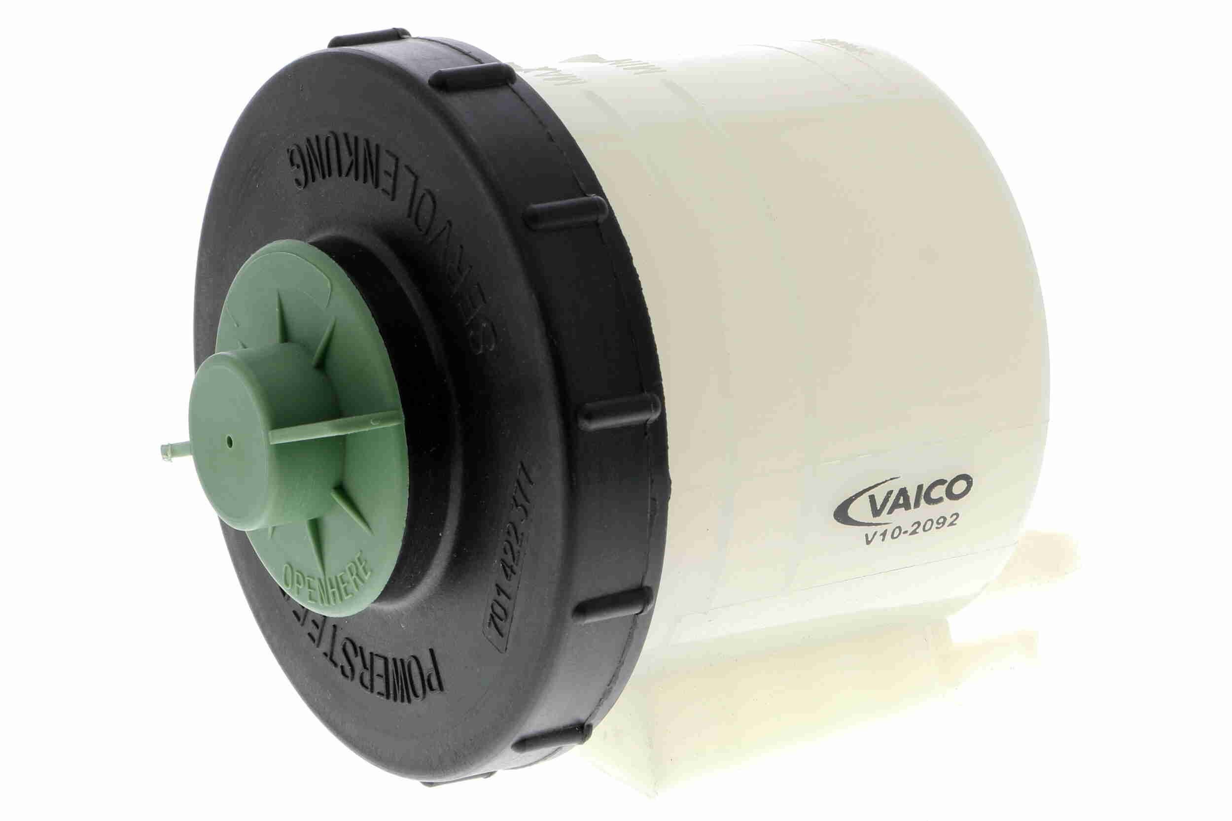 VAICO V10-2092 Δοχείο διαστολής, λάδι υδραυλικού τιμονιού TRANSPORTER 2.5 Syncro 110 PS Βενζίνη 2003