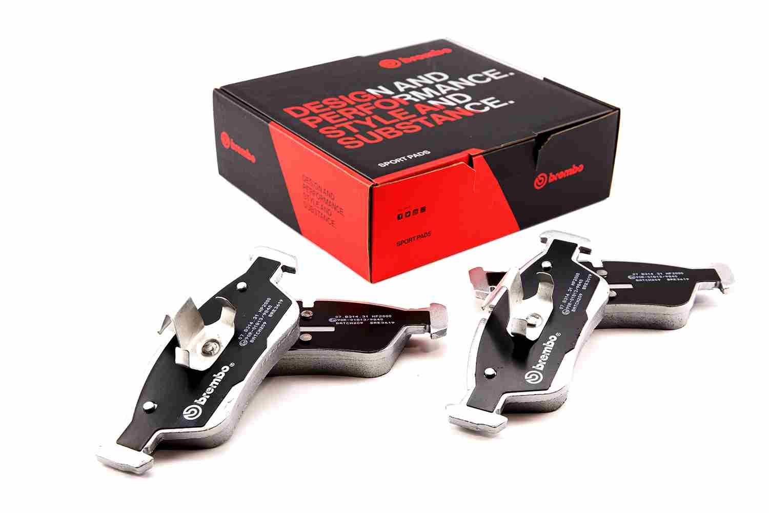 BREMBO High Performance Brake Pad Set Article number: 07.B314.31 cheaply
