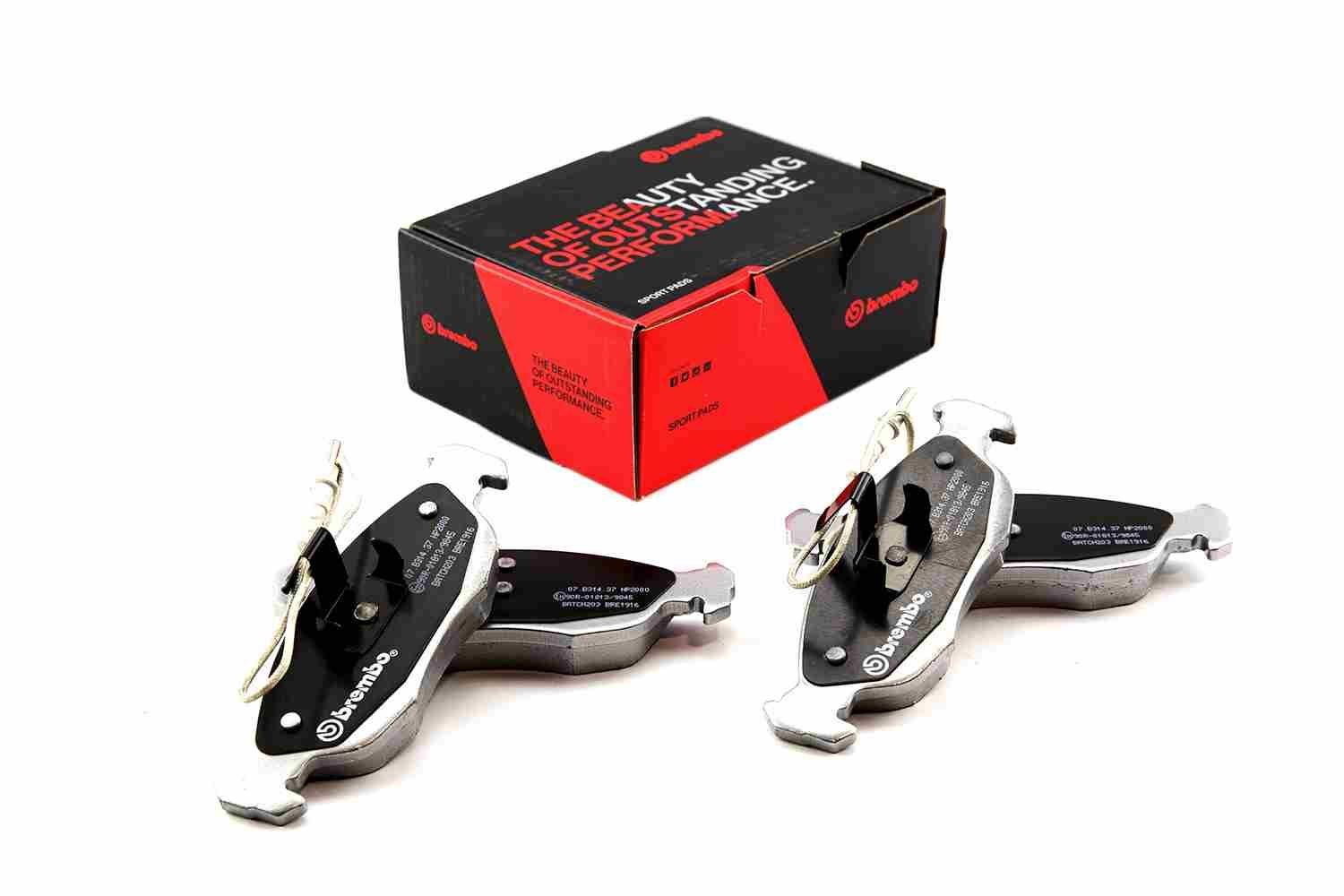 BREMBO High Performance Brake Pad Set Article number: 07.B314.37 cheaply