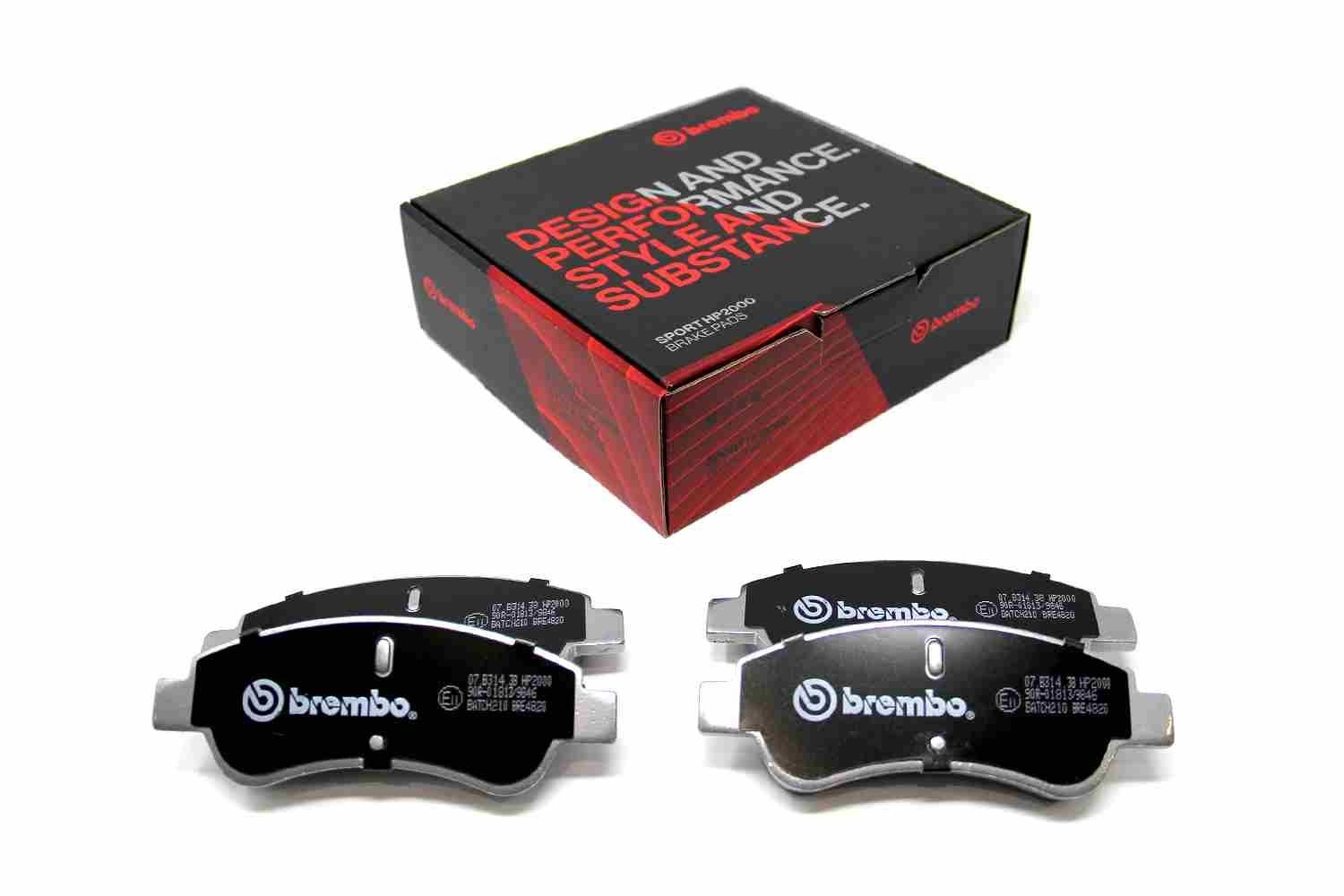 BREMBO High Performance Brake Pad Set Article number: 07.B314.38 cheaply