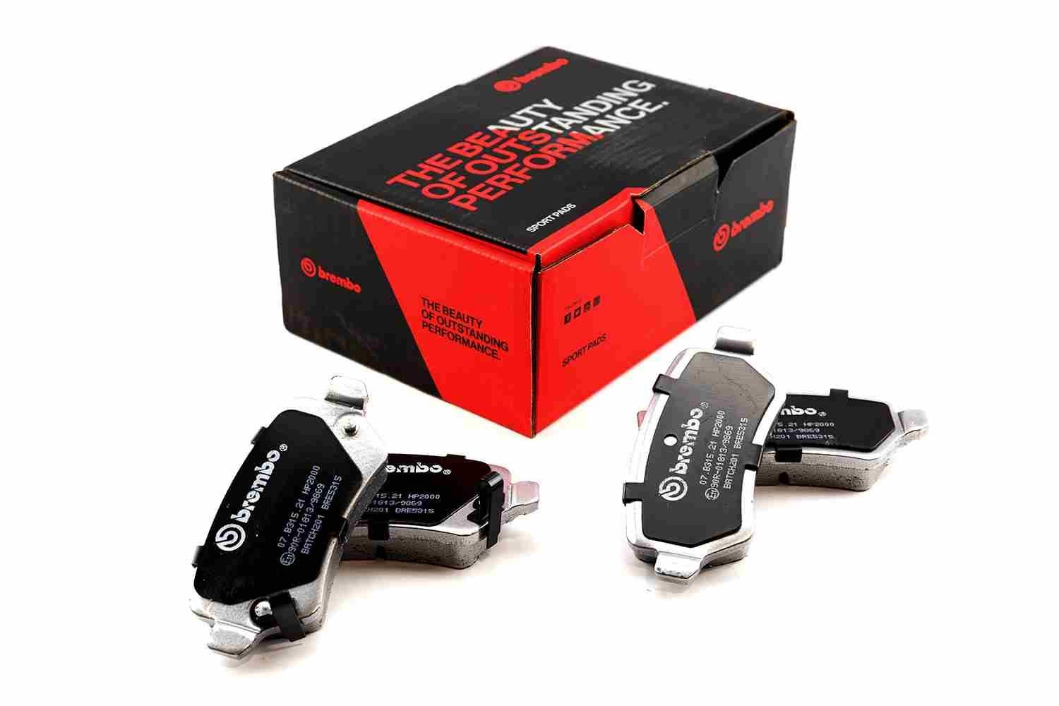BREMBO High Performance Brake Pad Set Article number: 07.B315.21 cheaply