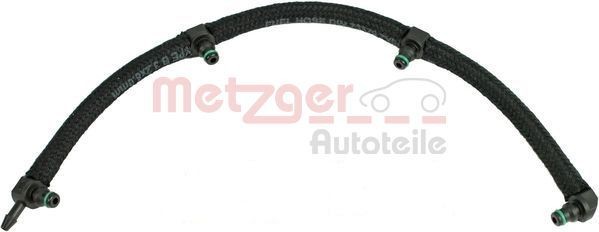 METZGER 0840003 Hose, fuel overflow STILO 1.9 JTD 140 PS Diesel 2008