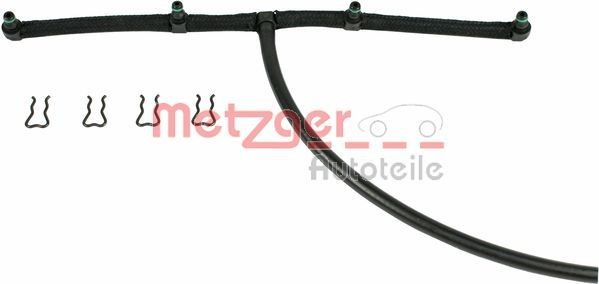 METZGER 0840021 Voolik, Jääkkütus VECTRA 1.9 CDTI (F68) 150 HP Diisel 2009