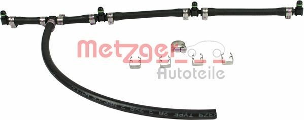 METZGER Hose, fuel overflow Article number: 0840023 cheaply