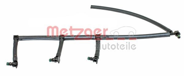 METZGER 0840038 Hose, fuel overflow MODUS 1.5 dCi 86 PS Diesel