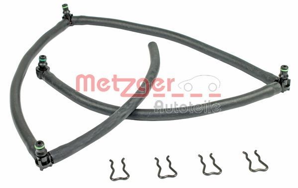 METZGER 0840039 Voolik, Jääkkütus VEL SATIS 2.2 dCi 116 HP Diisel