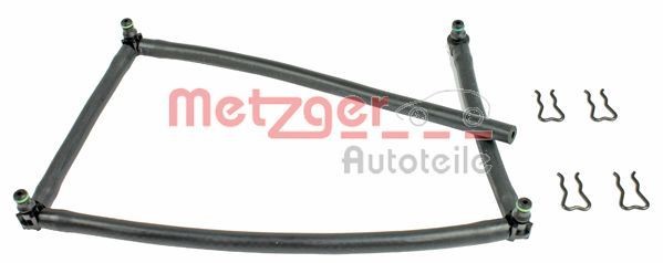 METZGER 0840040 Hose, fuel overflow SCÉNIC 1.9 dCi 102 PS Diesel 2003