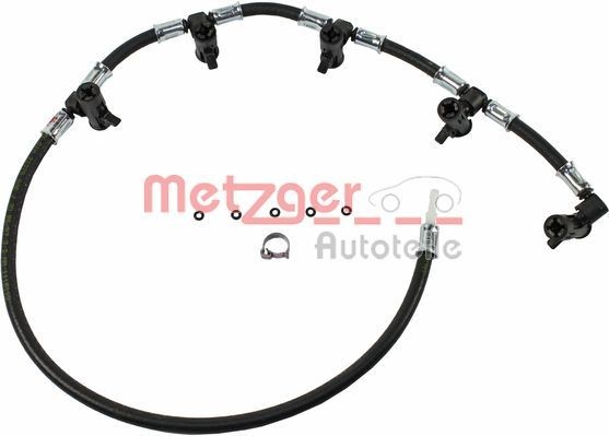 METZGER Hose, fuel overflow Article number: 0840052 cheaply