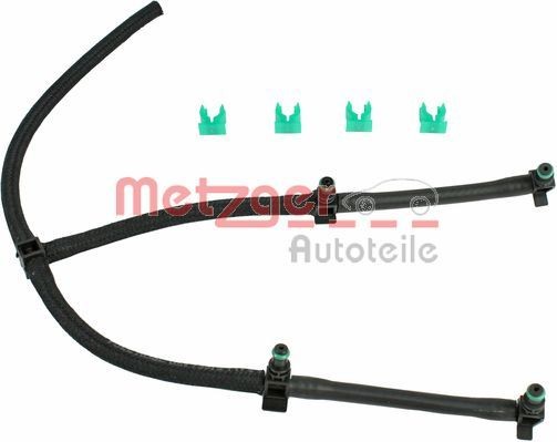 METZGER 0840062 Voolik, Jääkkütus TRANSIT 2.4 TDCi 140 HP Diisel 2014