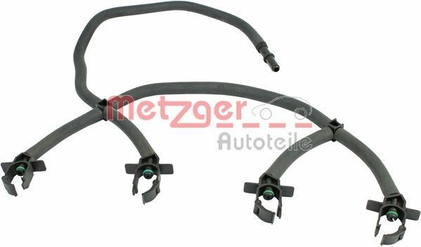 METZGER 0840067 Hose, fuel overflow TRANSIT 2.0 TDCi 125 PS Diesel 2006