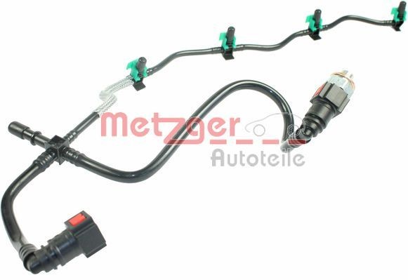 METZGER 0840074 Voolik, Jääkkütus TRANSIT 2.2 TDCi 115 HP Diisel 2014