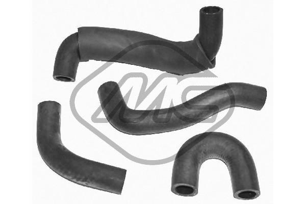 Metalcaucho Pipe, EGR valve Article number: 08883 cheaply