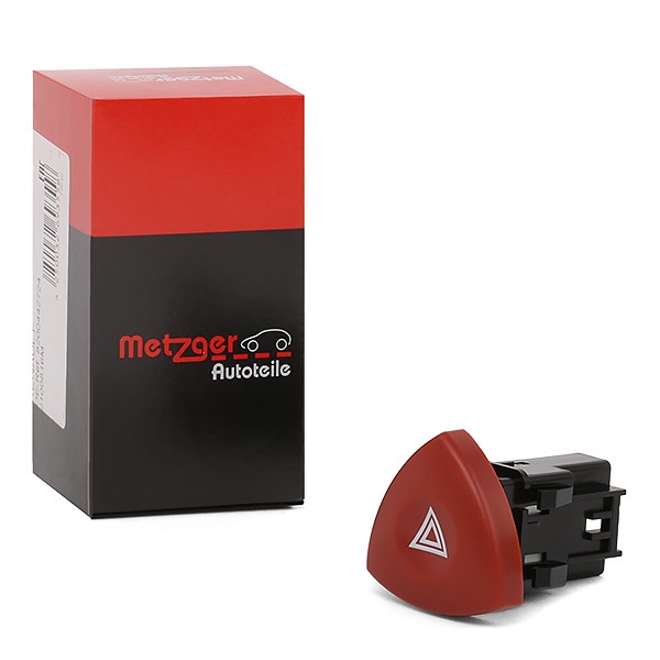 METZGER 0916349 Hazard Light Switch ESPACE 2.0 dCi (JK03, JK04, JK1C, JK1G, JK1J, JK1K) 173 PS Diesel