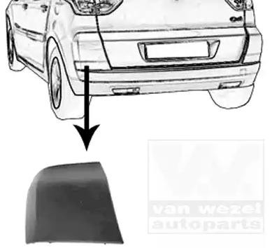 VAN WEZEL Cover, bumper Article number: 0972553 cheaply