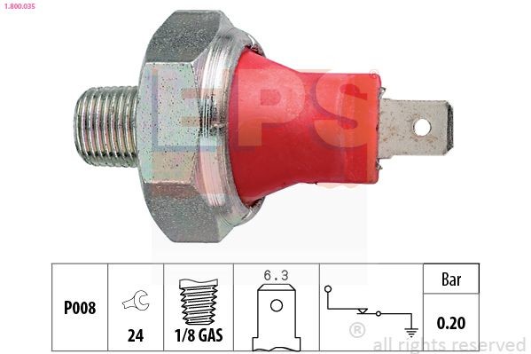EPS Oil Pressure Switch Article number: 1.800.035 cheaply